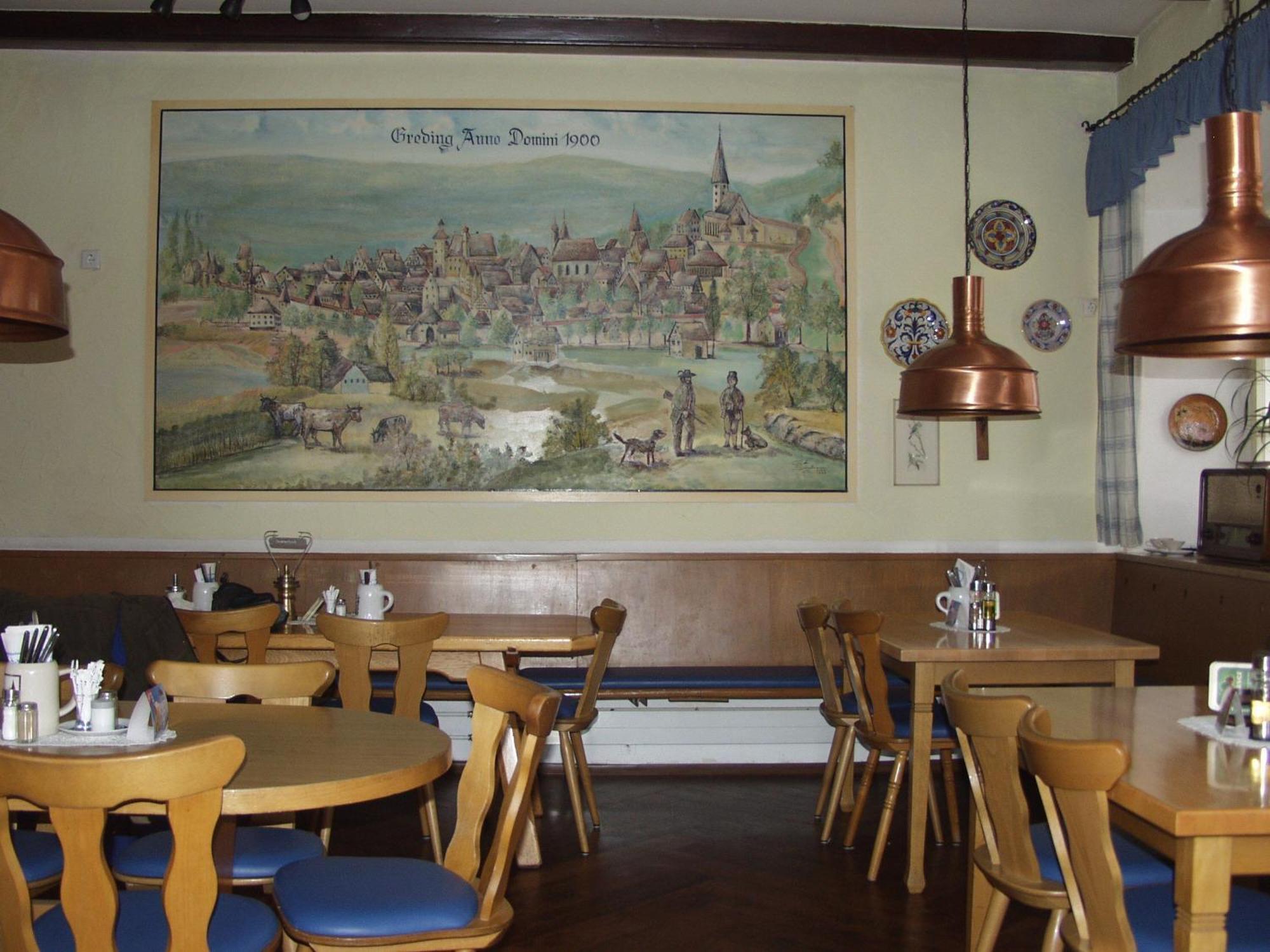 Gasthof Zum Bayerischen Greding Buitenkant foto